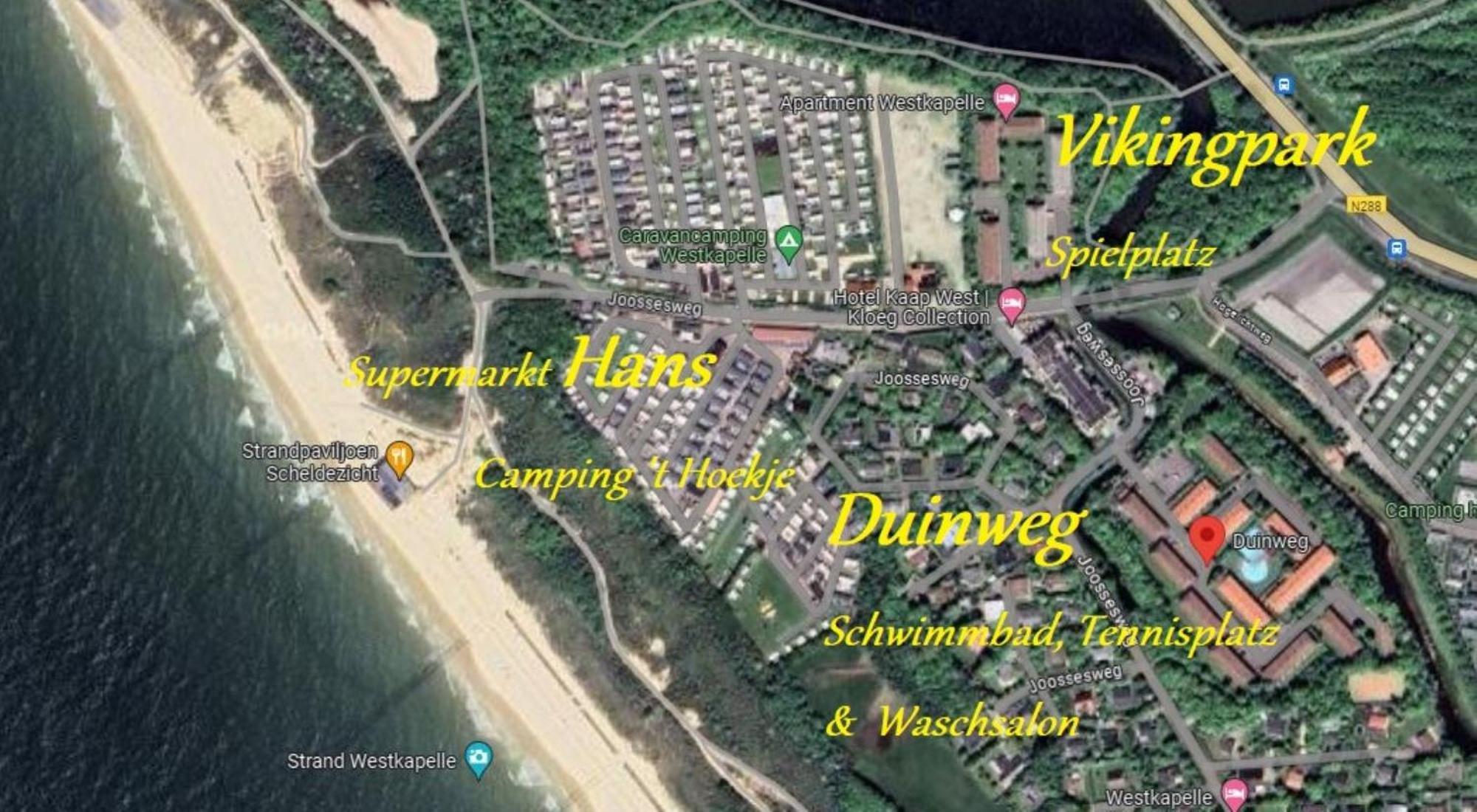 Apartament Parkzicht Bed By The Sea Westkapelle Zewnętrze zdjęcie